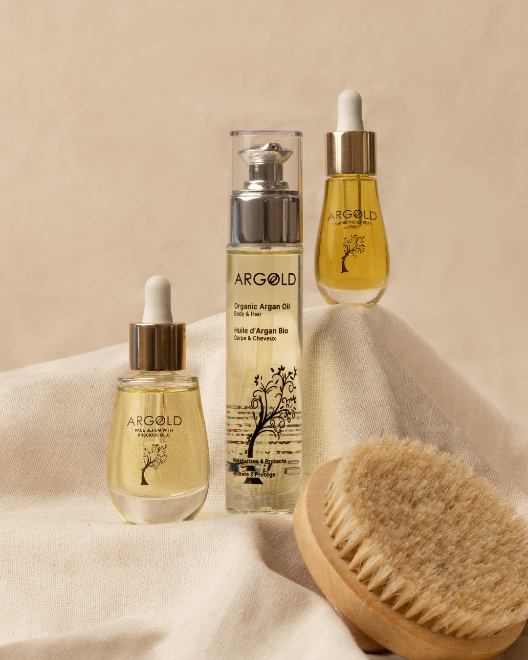 L'excellence des sérums et huiles, 100% issus de l'agriculture biologique