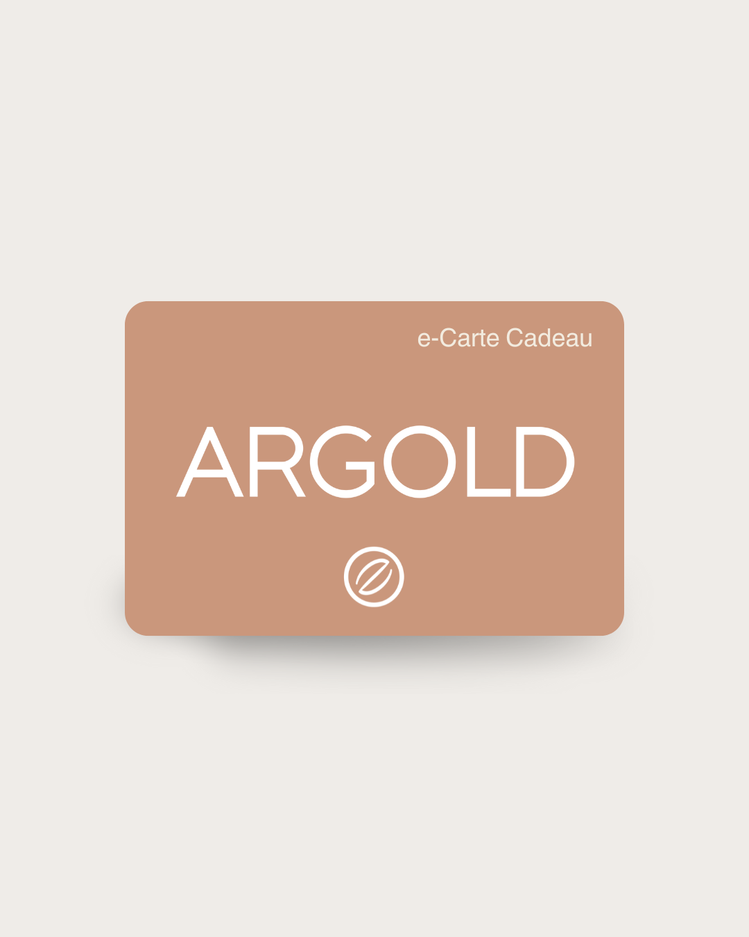 Carte cadeau ARGOLD