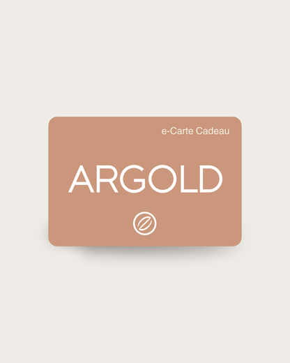 Carte cadeau ARGOLD