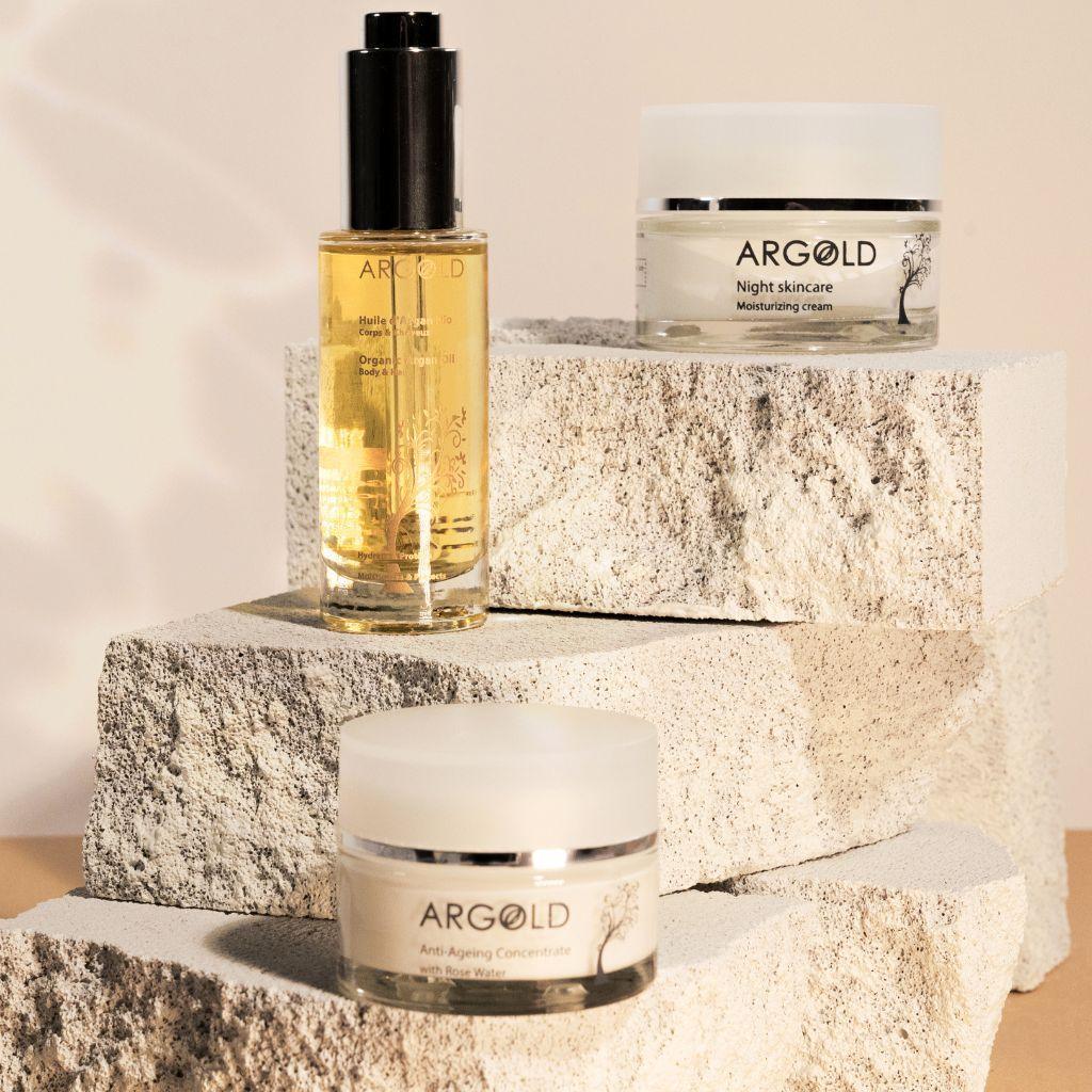 Routine Soins du Soir - argold-cosmetics