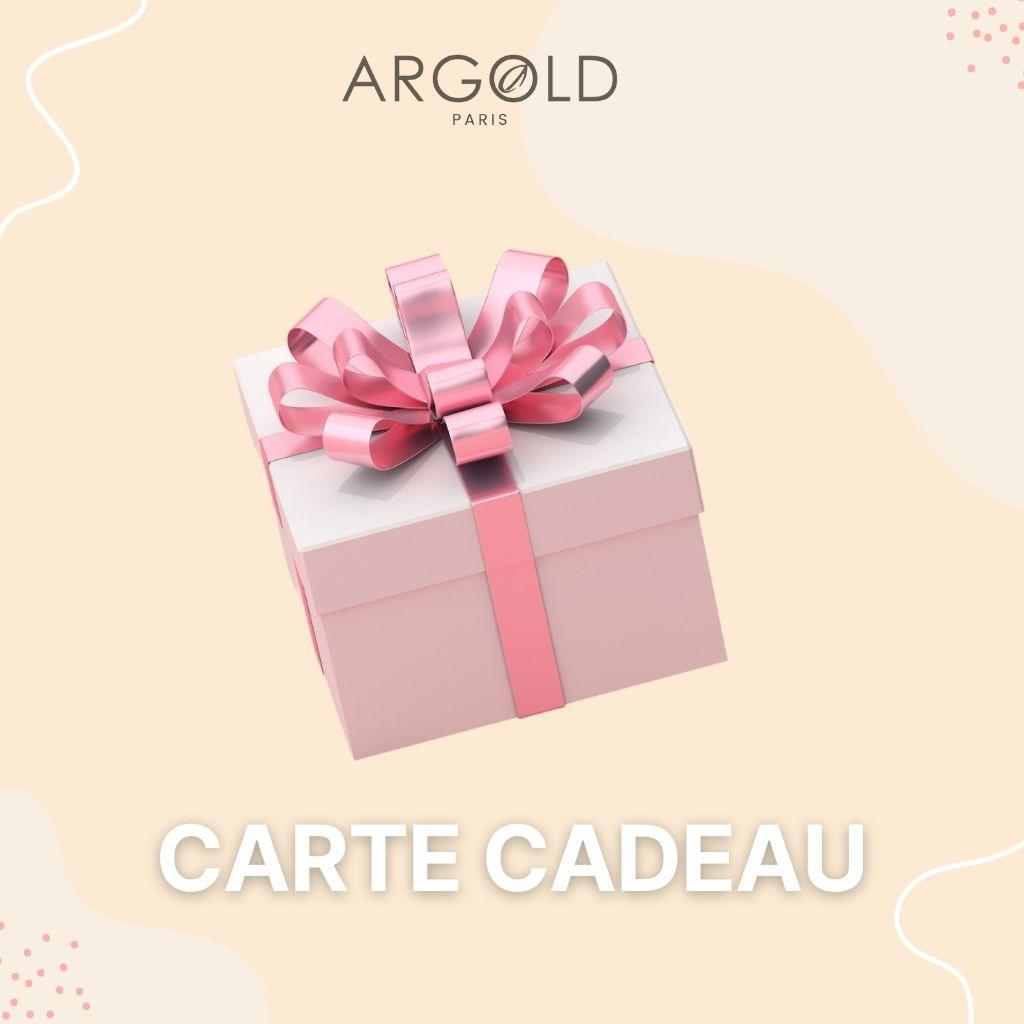 Carte cadeau ARGOLD - argold-cosmetics