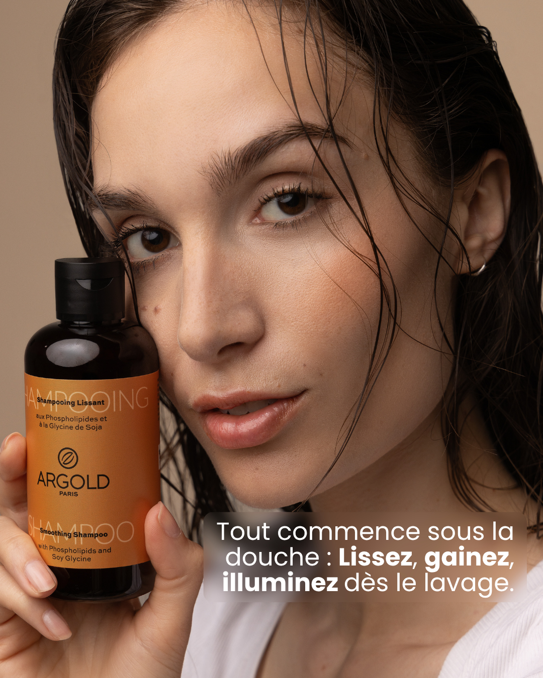 Shampooing Lissant aux Phospholipides et à la Glycine de Soja